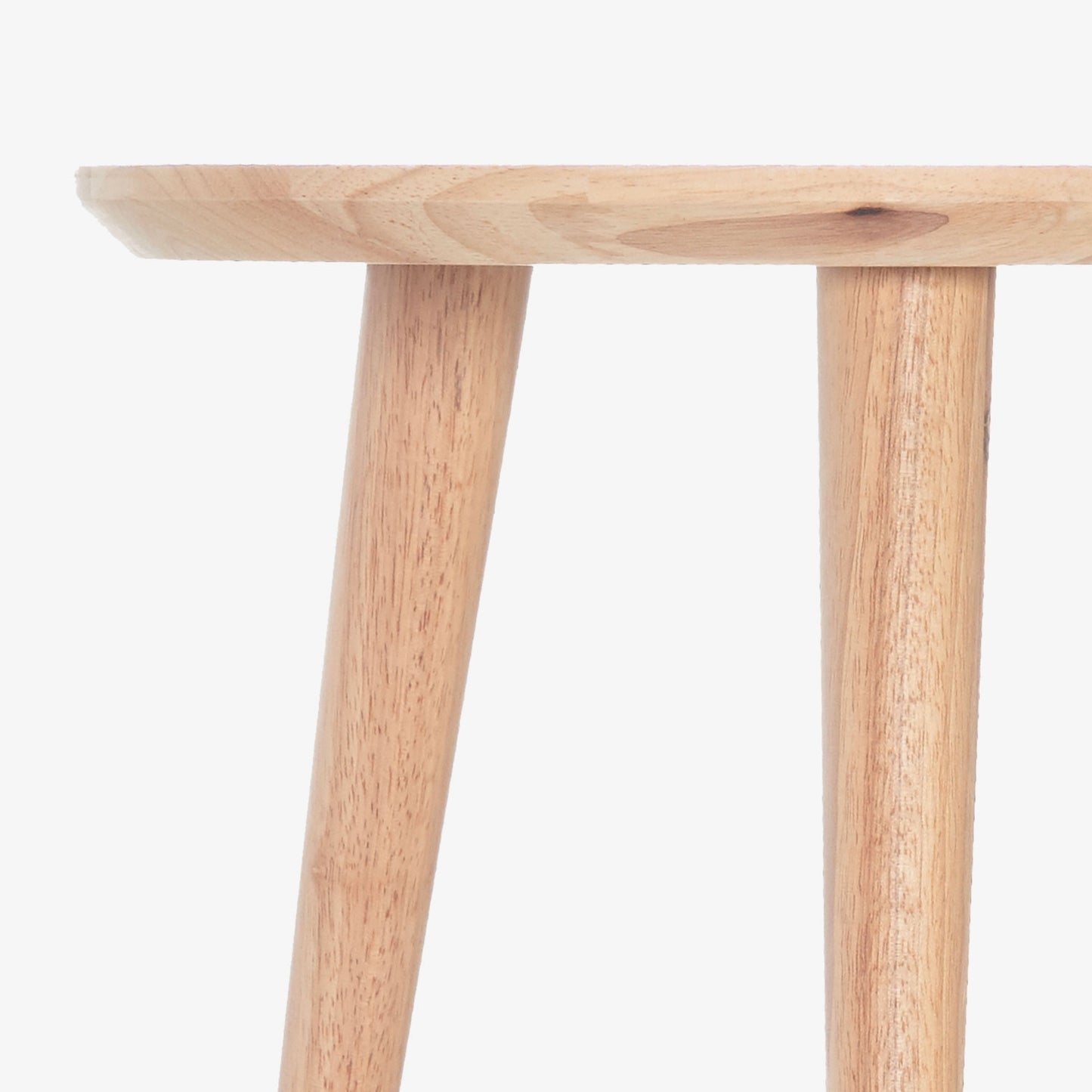 Solid Wood Side Table, Medium