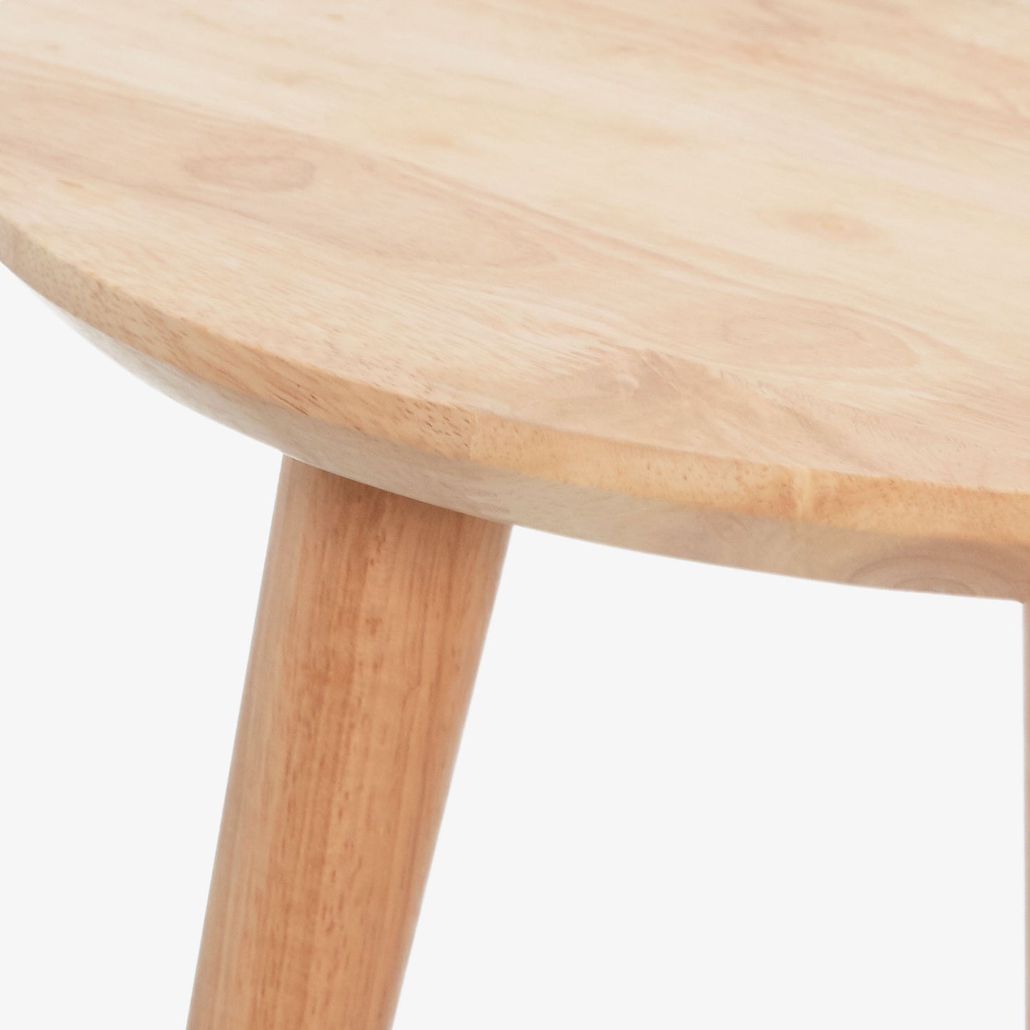 Solid Wood Side Table, Medium