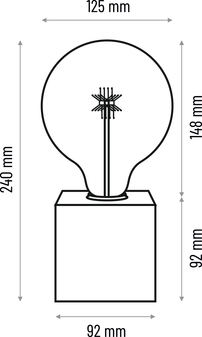Table lamp Cuba 1