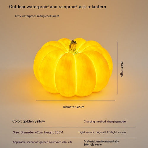 Outdoor Solar Pumpkin Lights Rural Farm Creative Luminous Landscape
