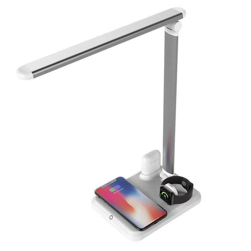 High Quality 4 In 1 LED Desk Lamp Light Qi Wireless Charger