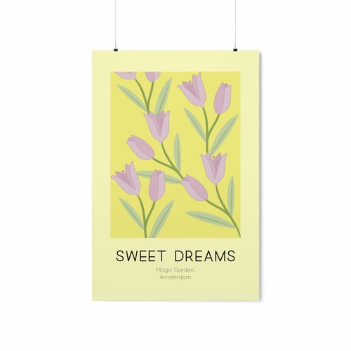 Sweet Dreams Tulip Poster