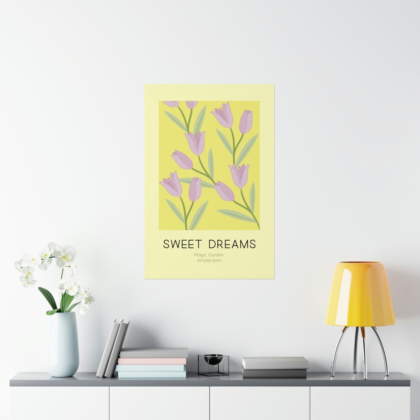 Sweet Dreams Tulip Poster