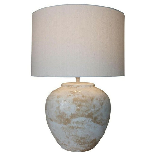 Desk lamp DKD Home Decor S3020918 42 x 42 x 60 cm Ceramic Cream
