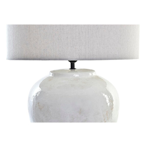 Desk lamp DKD Home Decor S3020918 42 x 42 x 60 cm Ceramic Cream