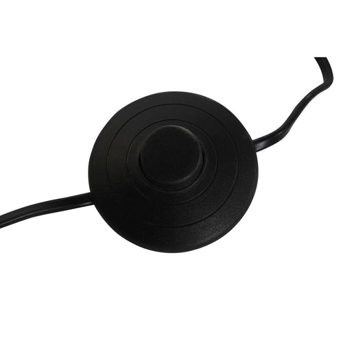 Floor Lamp DKD Home Decor 42 x 42 x 170 cm Crystal Black Golden Metal