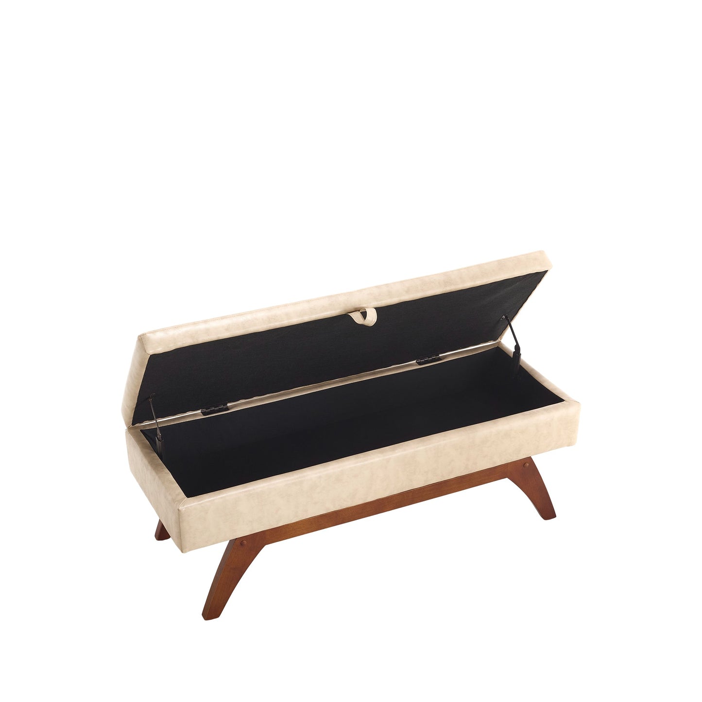 Teddy wool fabric, solid wood feet for solid weighing, and bed end