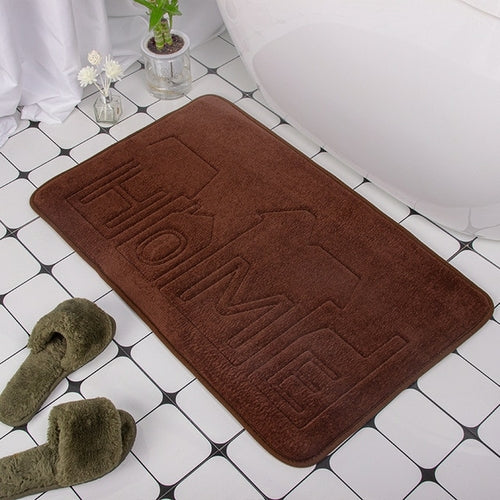 Cobblestone Embossed Bath Mat Non slip Bathroom Carpets In Wash Basin