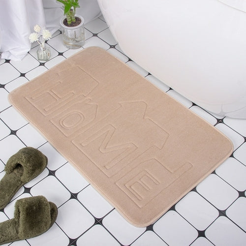 Cobblestone Embossed Bath Mat Non slip Bathroom Carpets In Wash Basin