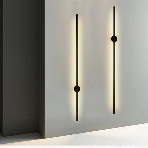 Modern LED Linear Wall Light Long Strip Wall Lamp Acrylic LED Strip
