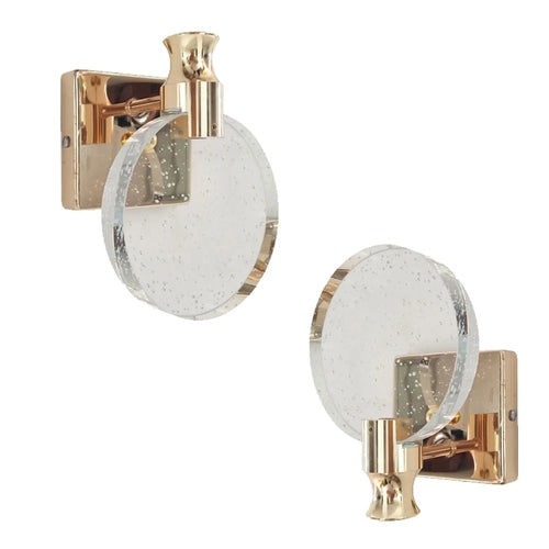 LED wall lamp Ring crystal Wall Light Living Room Bathroom Bedroom