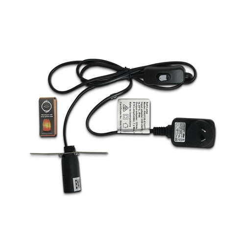 12V 12W 2-3Kg Himalayan White Salt Lamp Crystal Rock Natural Shape