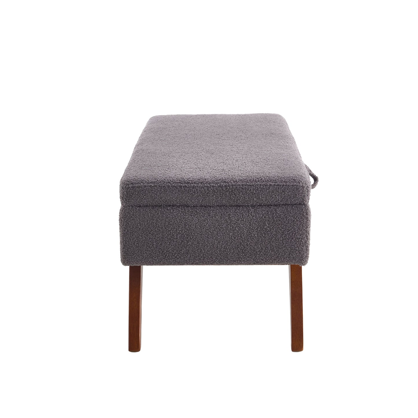 Teddy wool fabric, solid wood feet for solid weighing, and bed end