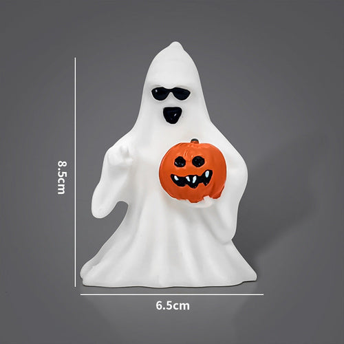 Halloween Middle Finger Love Ghost Ornaments