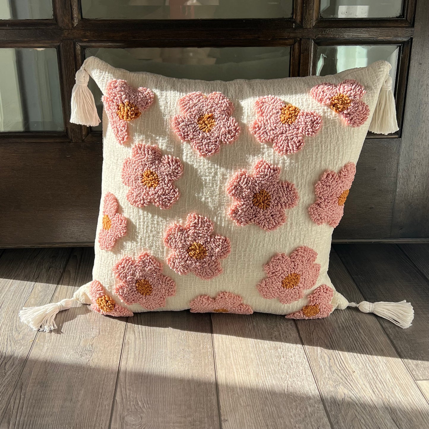 Spring Throw Pillow Cover